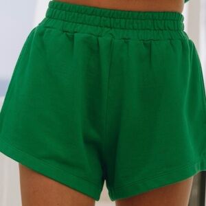 Daily Drills Womens Super Short - Kelly Green